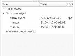 Agenda View