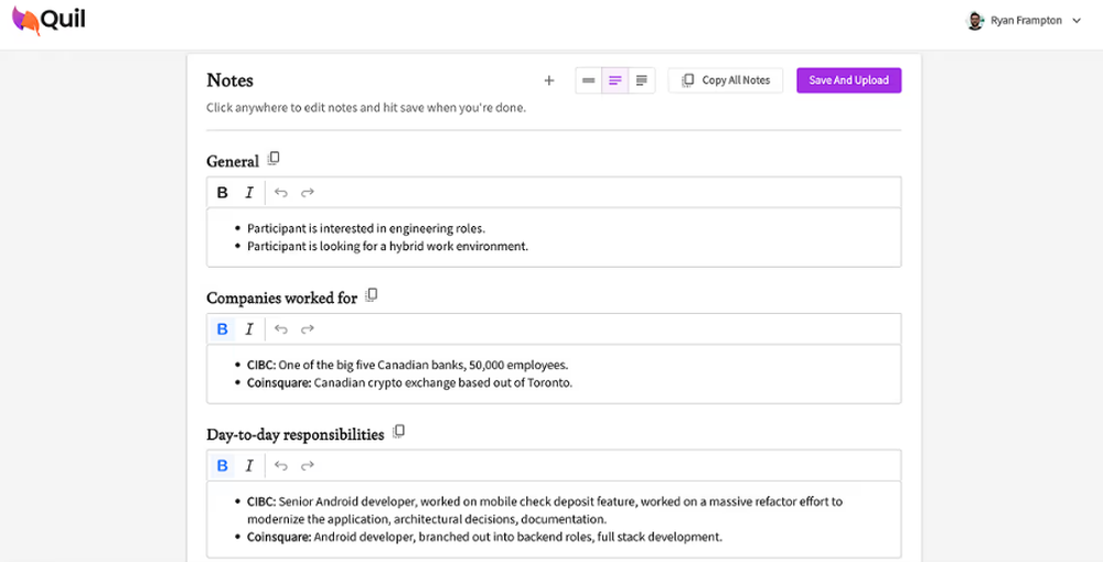 Quil Screenshot 1