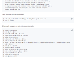 Quine Relay Screenshot 1