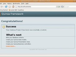 Project Creation Screen