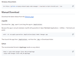 Quip Node Manager Screenshot 1
