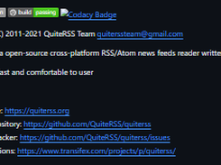 QuiteRSS Screenshot 1