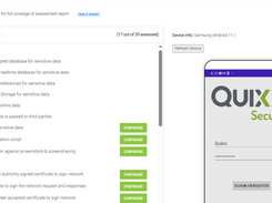 Dynamic Analysis - Quixxi