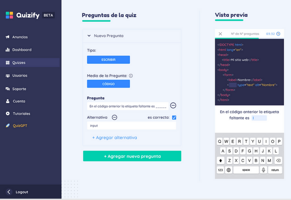 Quizify Screenshot 1