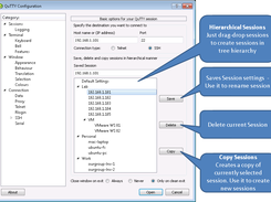 Managing Sessions hierarchically