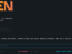 Qwen Code Screenshot 1