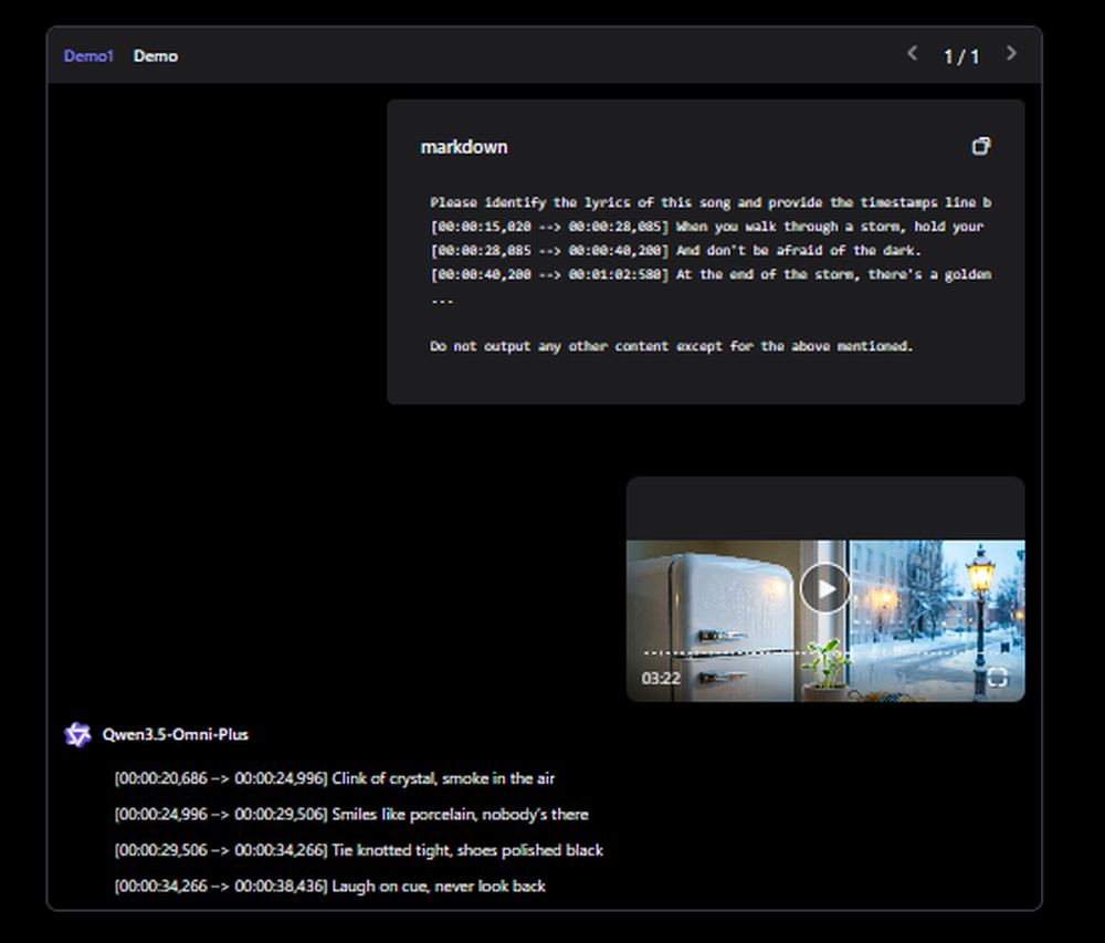Qwen3.5-Omni Screenshot 1