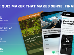 Qzzr helps with time on site and increased engagement