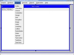 menu showing available widgets
