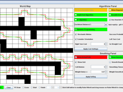 Path Smoother (DFS, BFS, A*, DP)