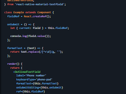 react-native-material-textfield Screenshot 2