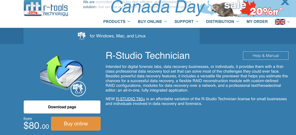 R-Studio Screenshot 1