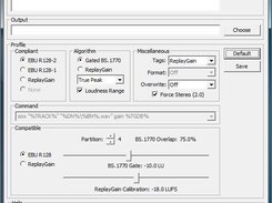 R128GAIN on Vista