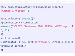 r2dbc-postgresql Screenshot 1