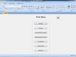 Access Print Menu