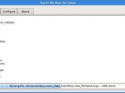 The log tab...view the generated logs here.
