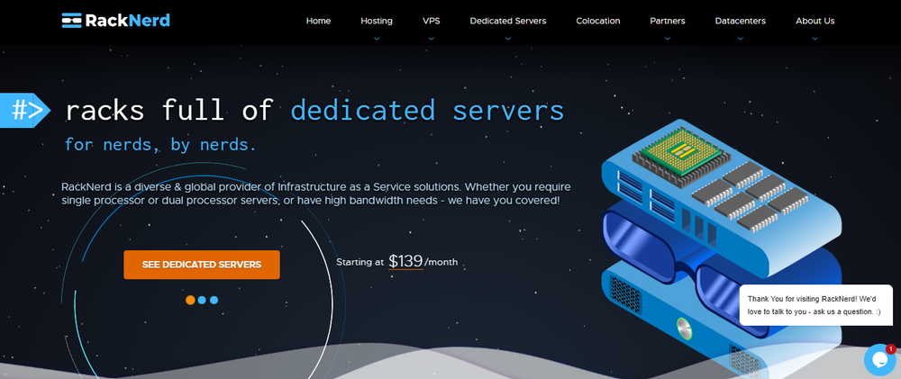RackNerd Screenshot 1