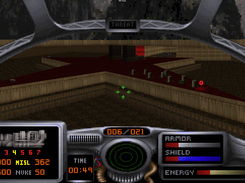 RAD playing a DOOM level