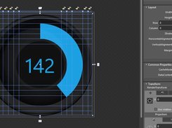 Older version without focus on following the Modern UI guidelines