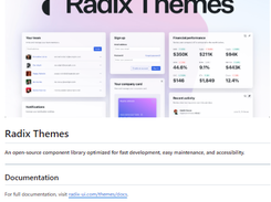 Radix Themes Screenshot 1