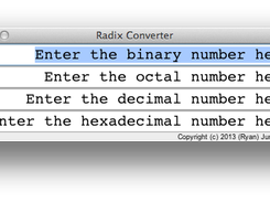 Radix converter Screenshot 3