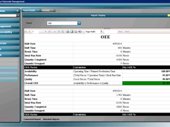 OEE interface