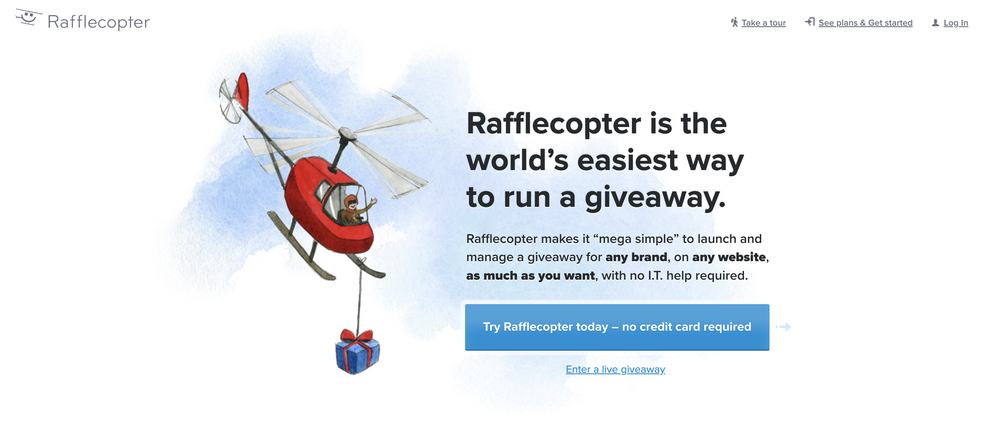 Rafflecopter Screenshot 1