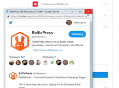 RafflePress Screenshot 1