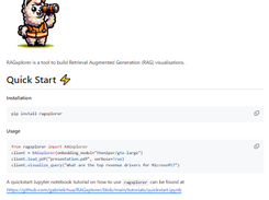 RAGxplorer Screenshot 1