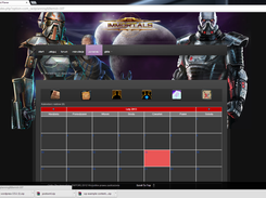 SWTOR Guild website based on JOOMLA 1.x, Using the SWTOR raid planner add-on.