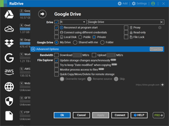 RaiDrive GUI