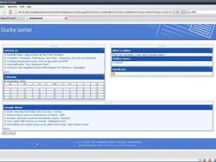 User created portal layout