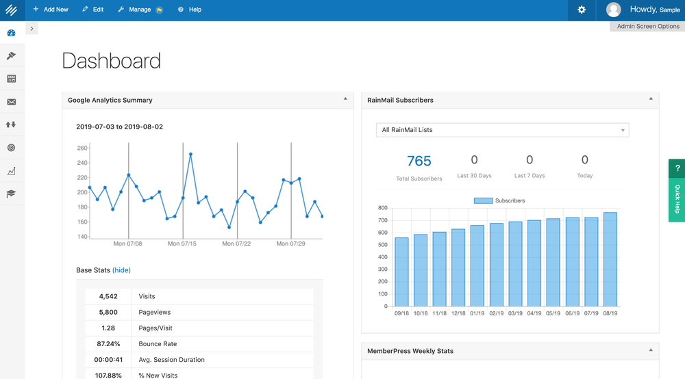Rainmaker Platform Screenshot 1