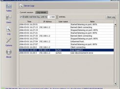 Real time logs