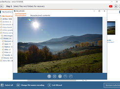 Previewing files in Raise Data Recovery