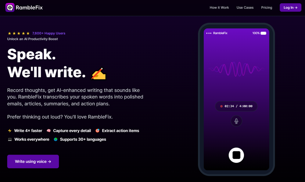 RambleFix Screenshot 1