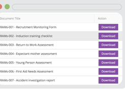 RAMs App Screenshot 1