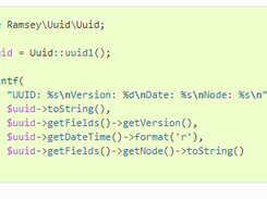 ramsey/uuid Screenshot 2
