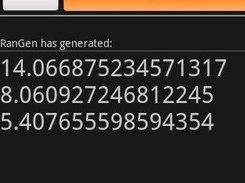 Generating random numbers!