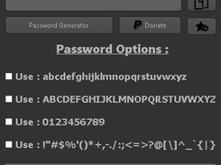 Password generator