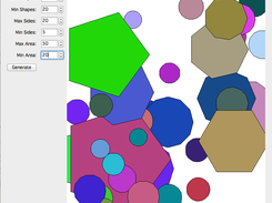 Random Shape Generator Screenshot 1