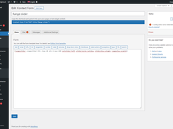 Range Slider Field for Contact Form 7 Screenshot 3