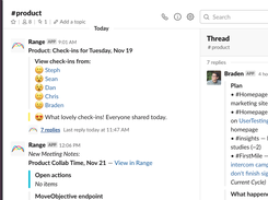 Check-ins in Slack