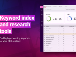 Keyword research tools