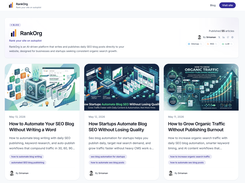 RankOrg Blog Page