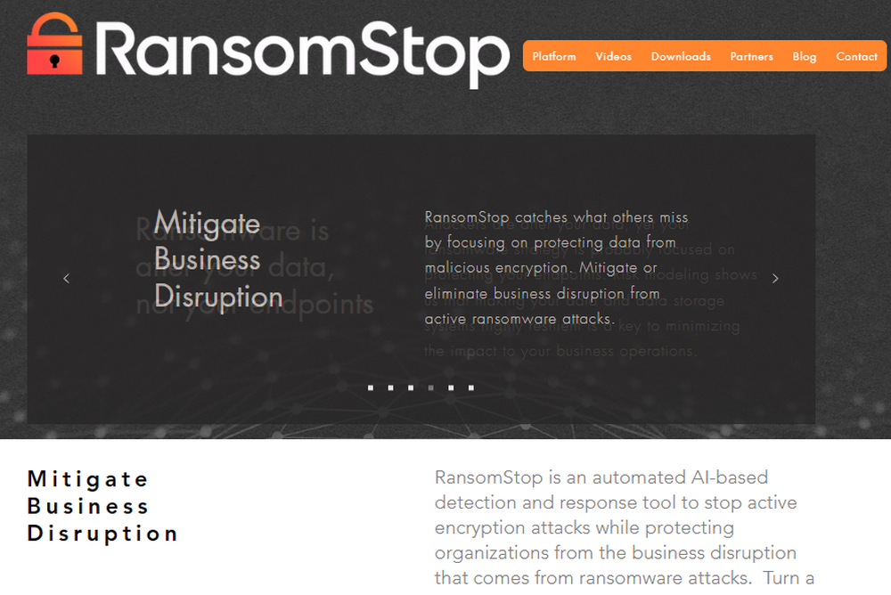 RansomStop Screenshot 1