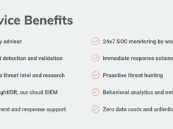 Rapid7 Managed Threat Complete Screenshot 1