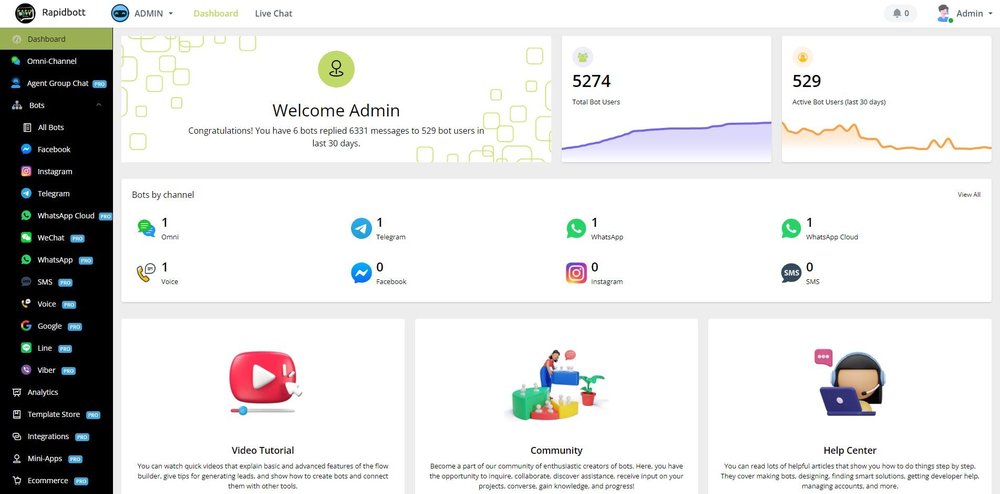 Rapidbott Screenshot 1