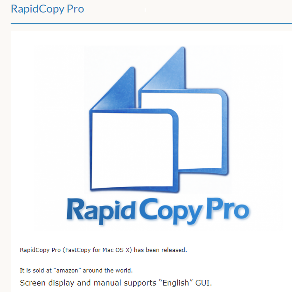RapidCopy Pro Screenshot 1