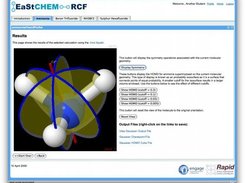 Computational Chemistry portal developed with Rapid